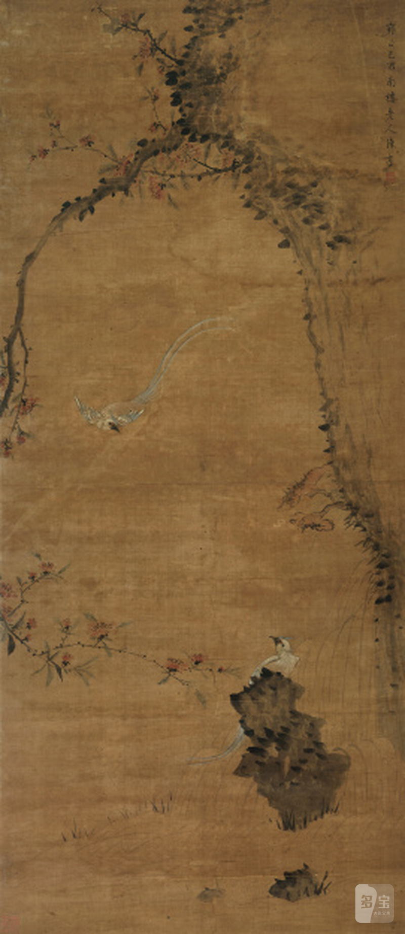 陈 书（1660-1736） 双寿图